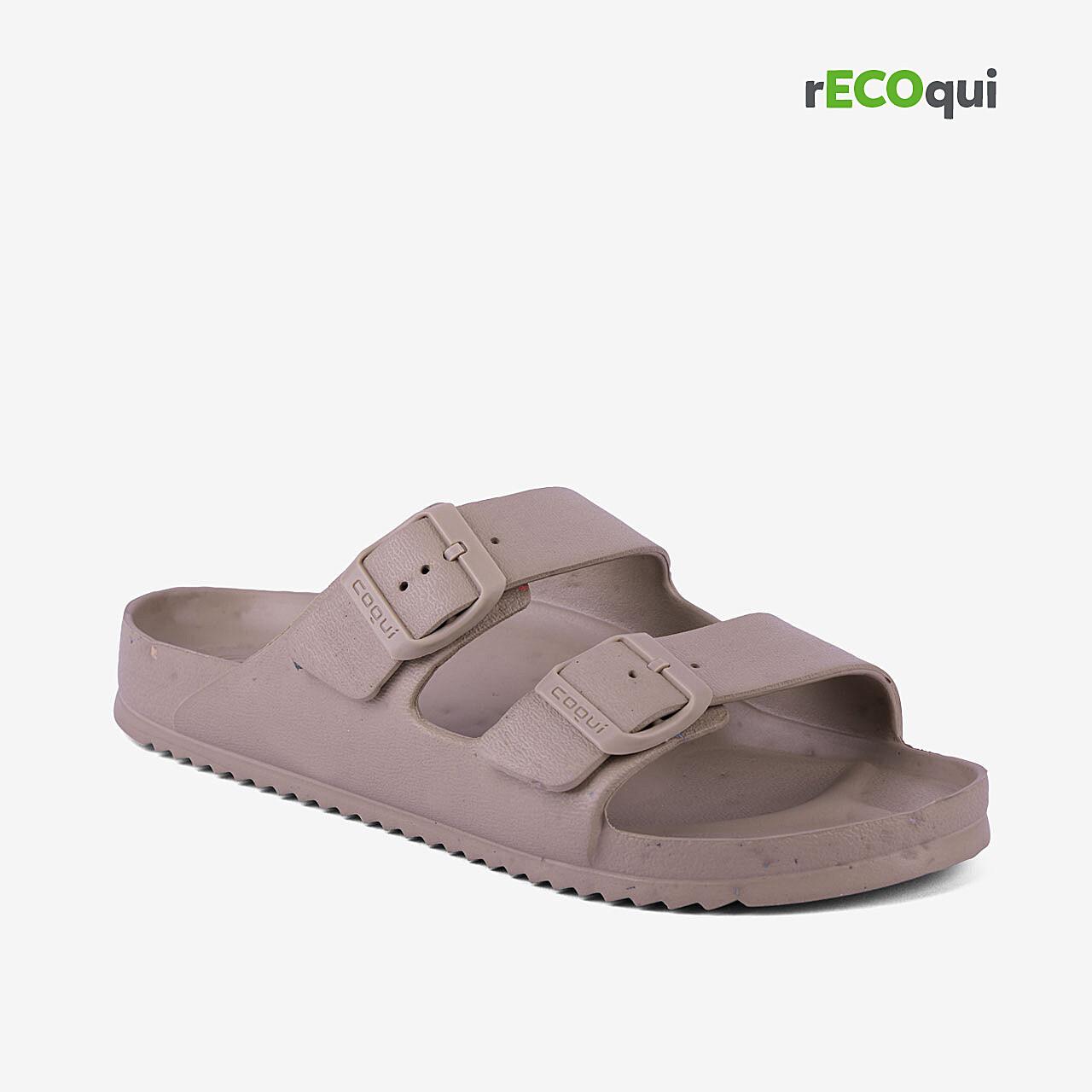 Coqui šľapky KONG Eco taupe